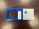 Clear PETG insert and Equi-sign Holder